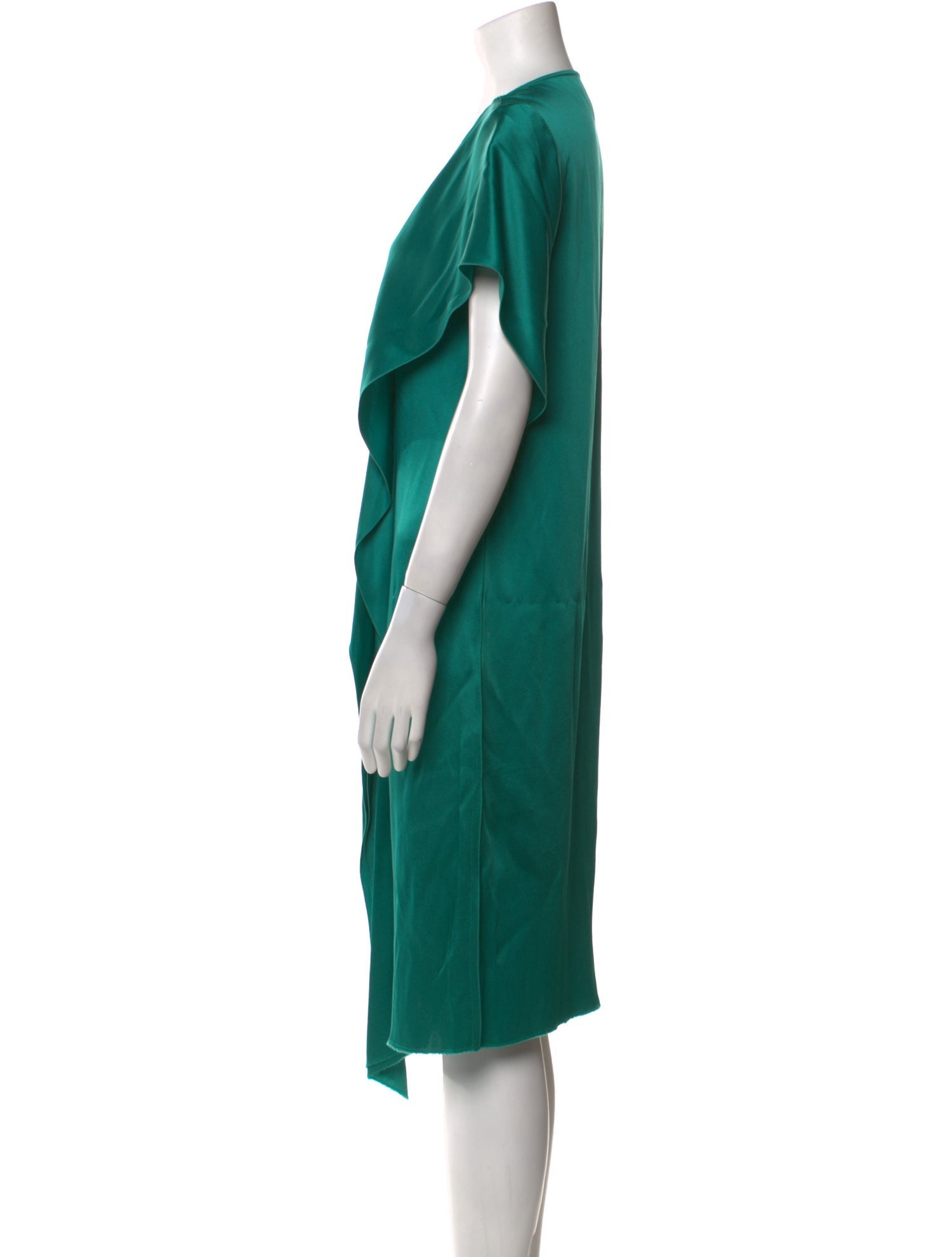 Lanvin V-Neck Knee-Length Dress