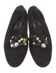 Lanvin Suede Sequin Embellishments Flats