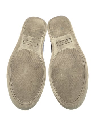 Lanvin Suede Sneakers