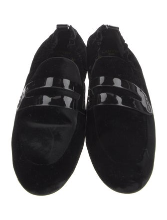 Lanvin Velvet Loafers