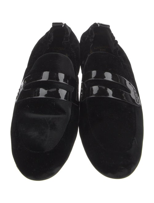 Lanvin Velvet Loafers