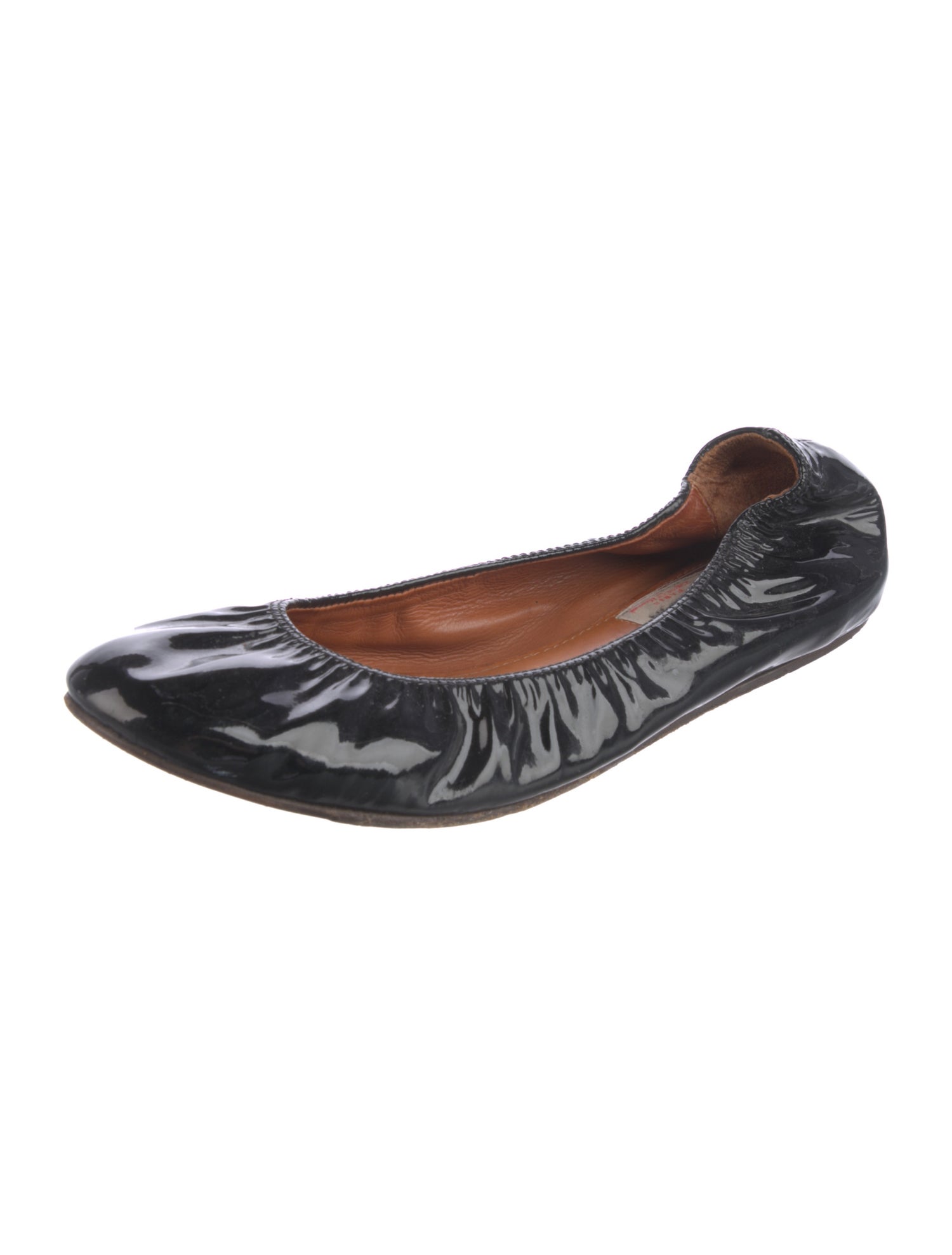 Lanvin Patent Leather Ballet Flats