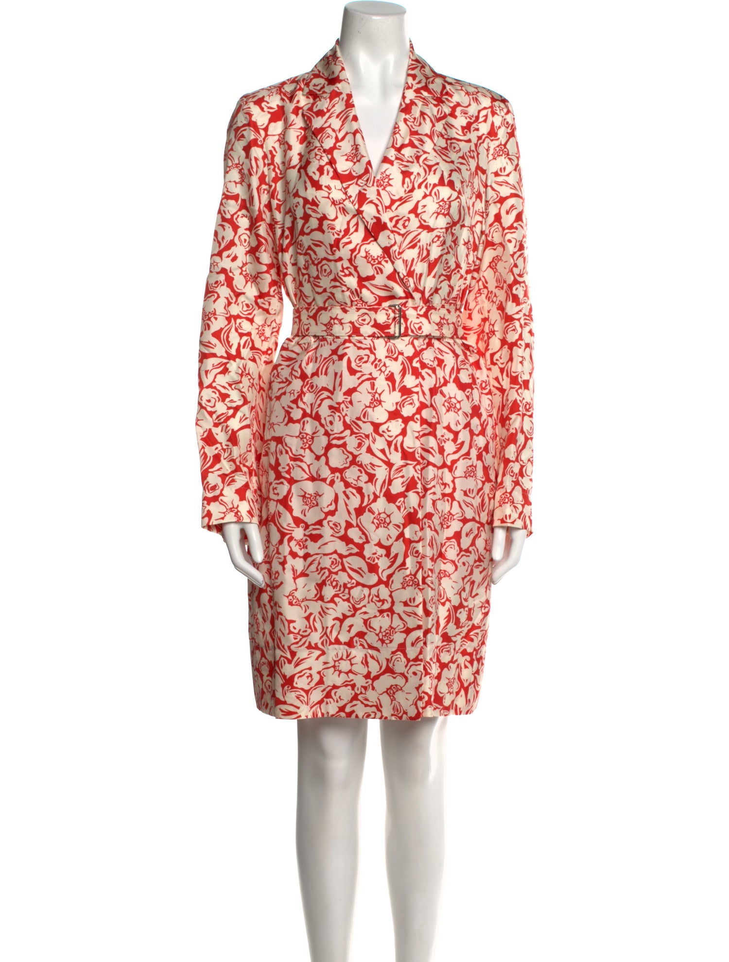 Lanvin Silk Knee-Length Dress w/ Tags