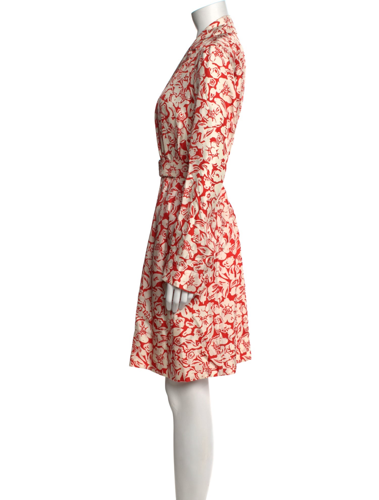 Lanvin Silk Knee-Length Dress w/ Tags