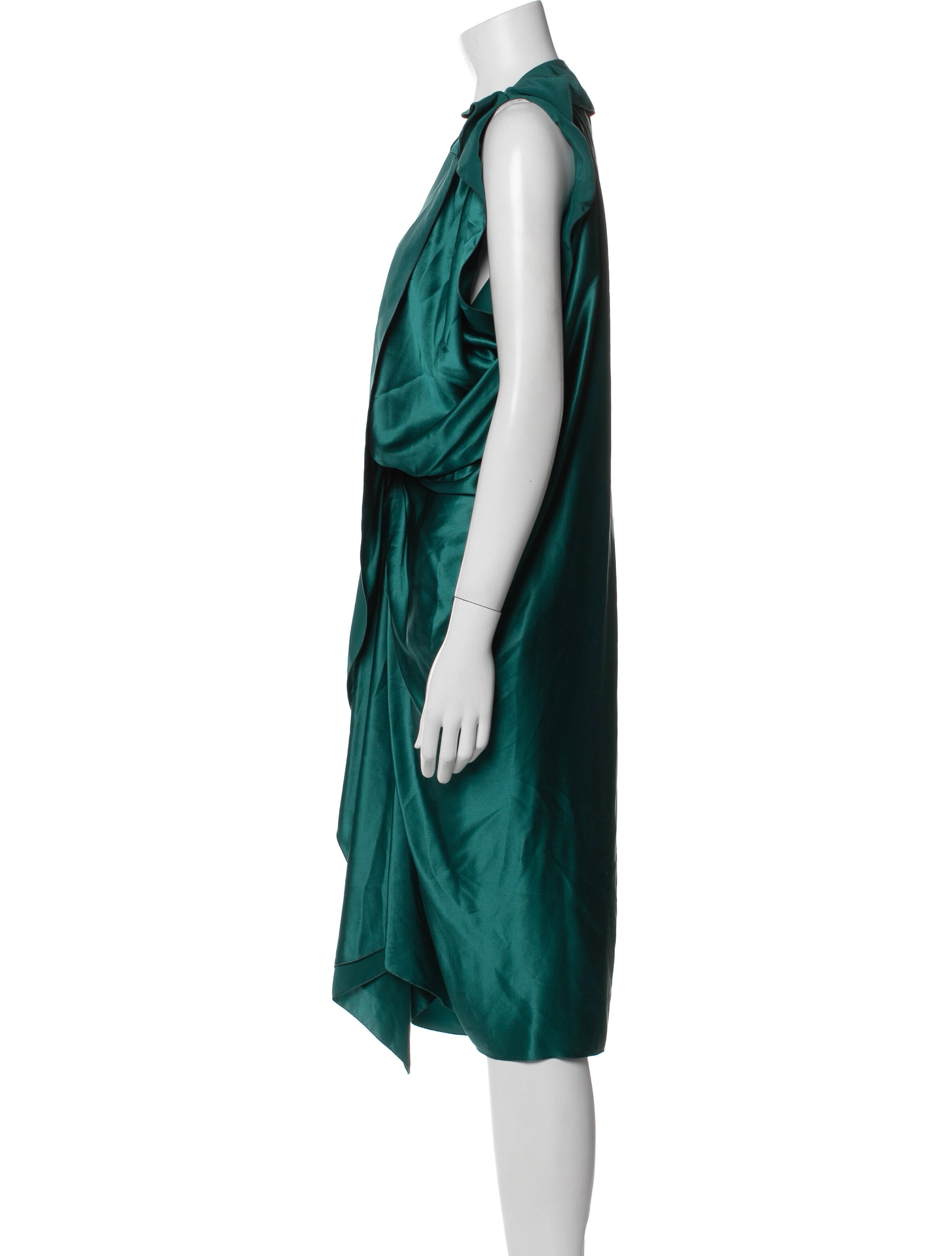Lanvin Silk Midi Length Dress