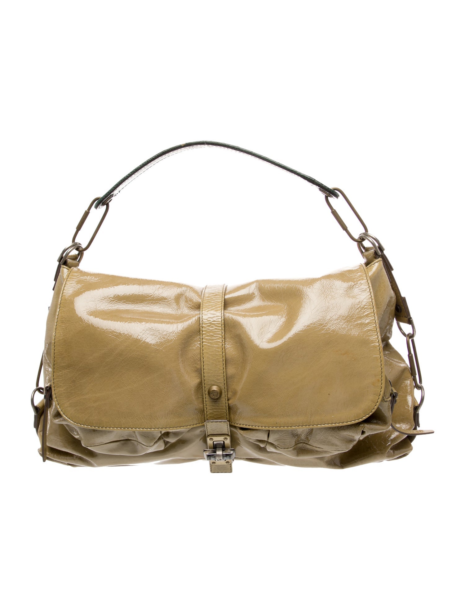 Lanvin Patent Leather Top Handle Bag
