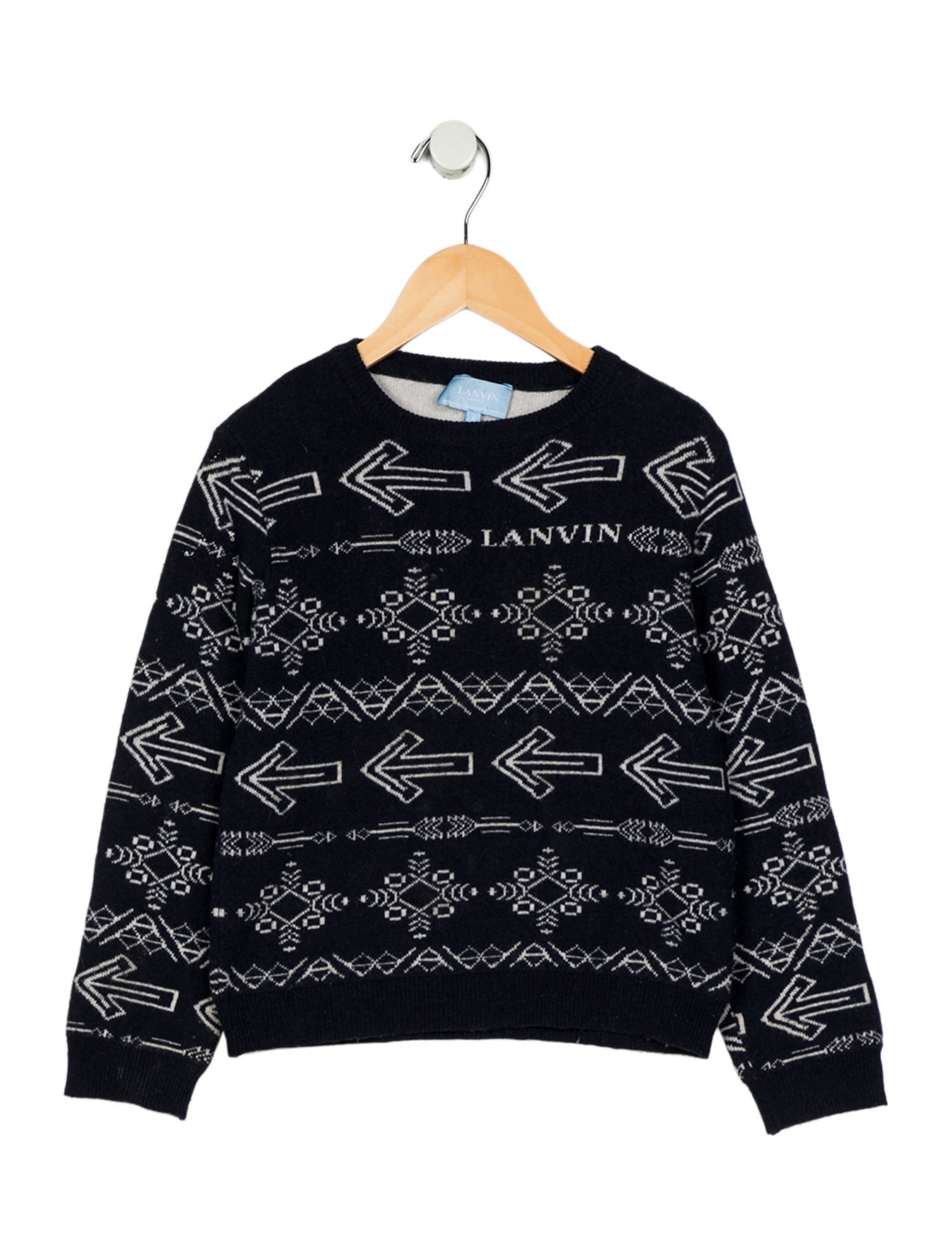 Lanvin All Over Print Sweater