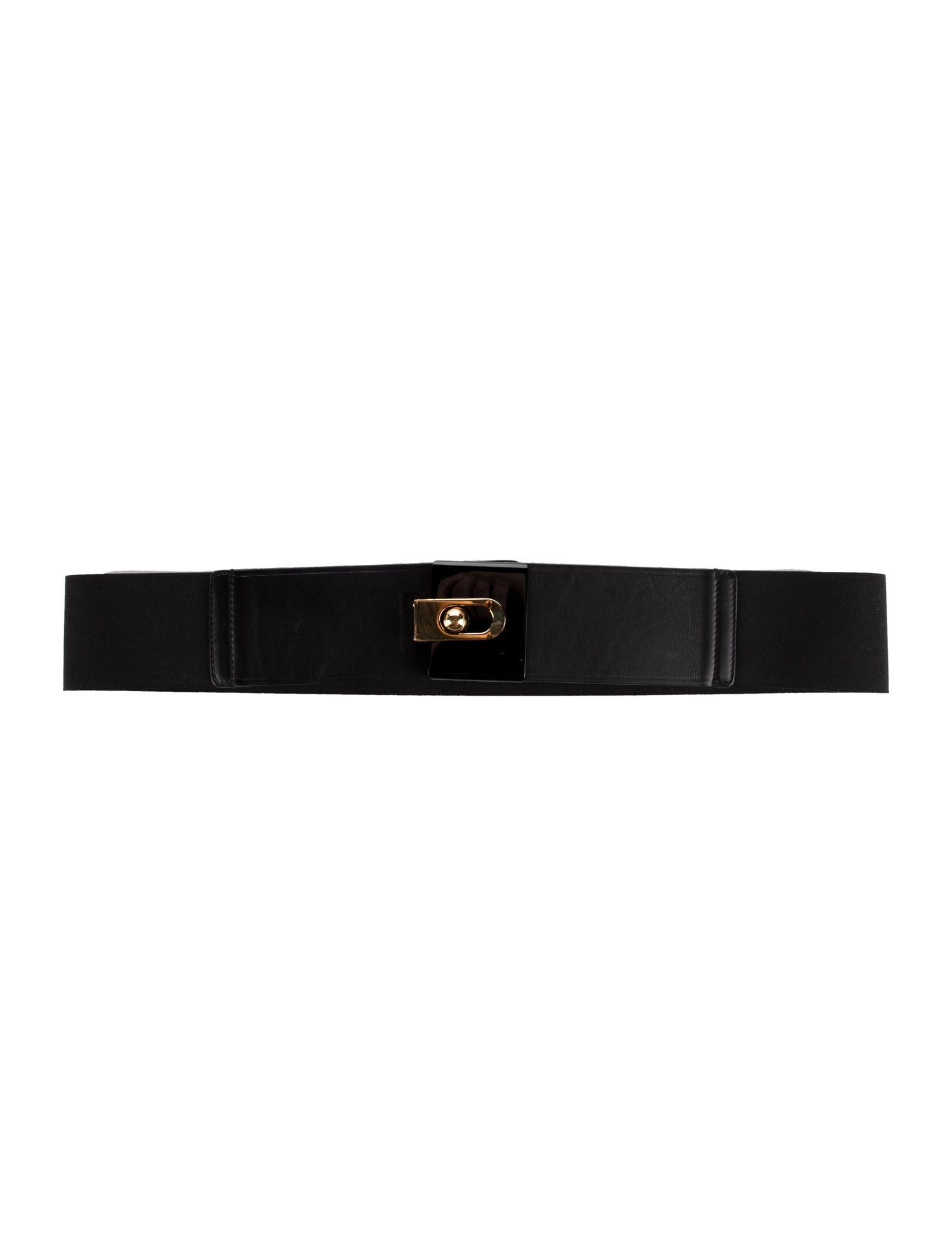 Lanvin Wide Leather Waist Belt
