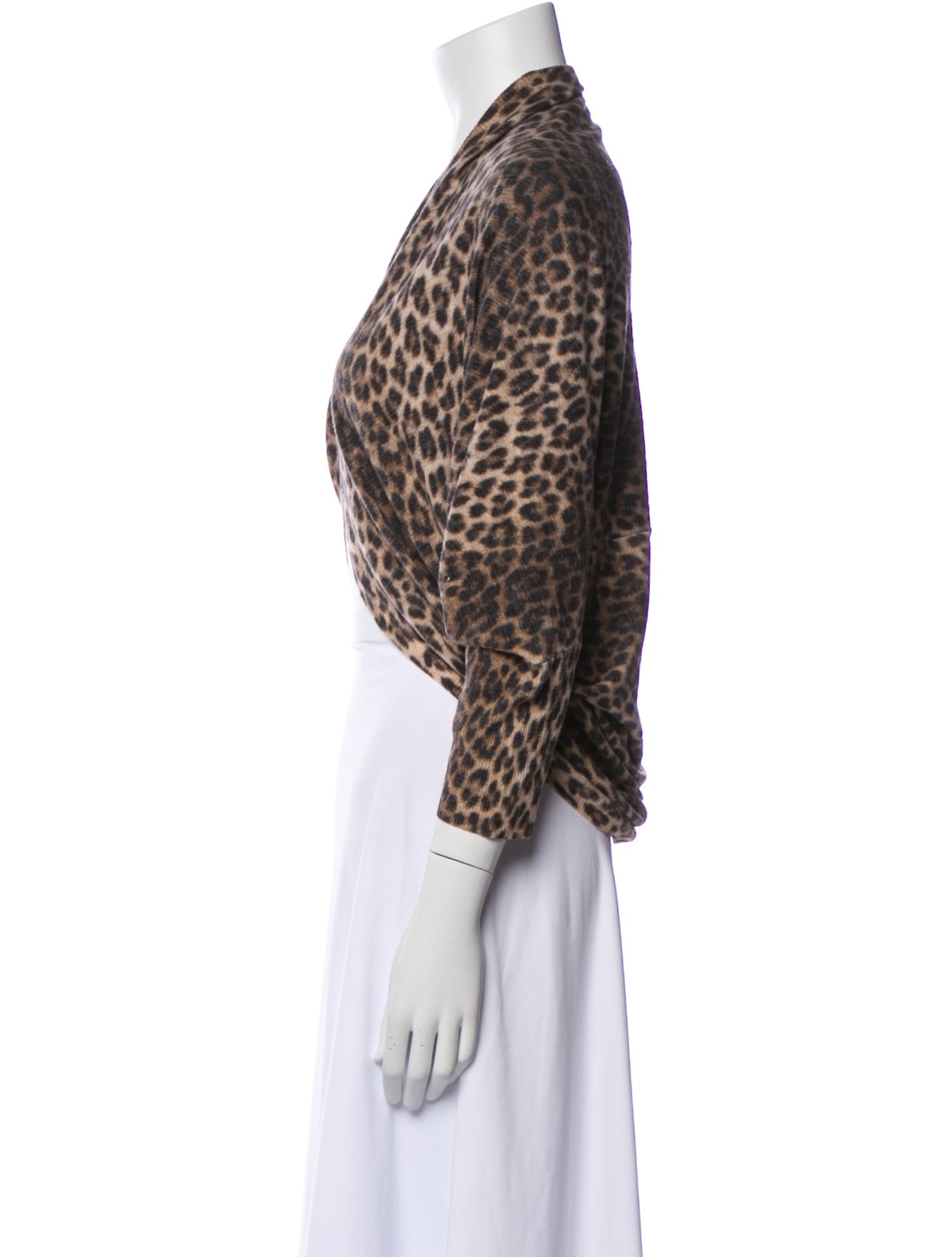 Lanvin Wool Animal Print Sweater