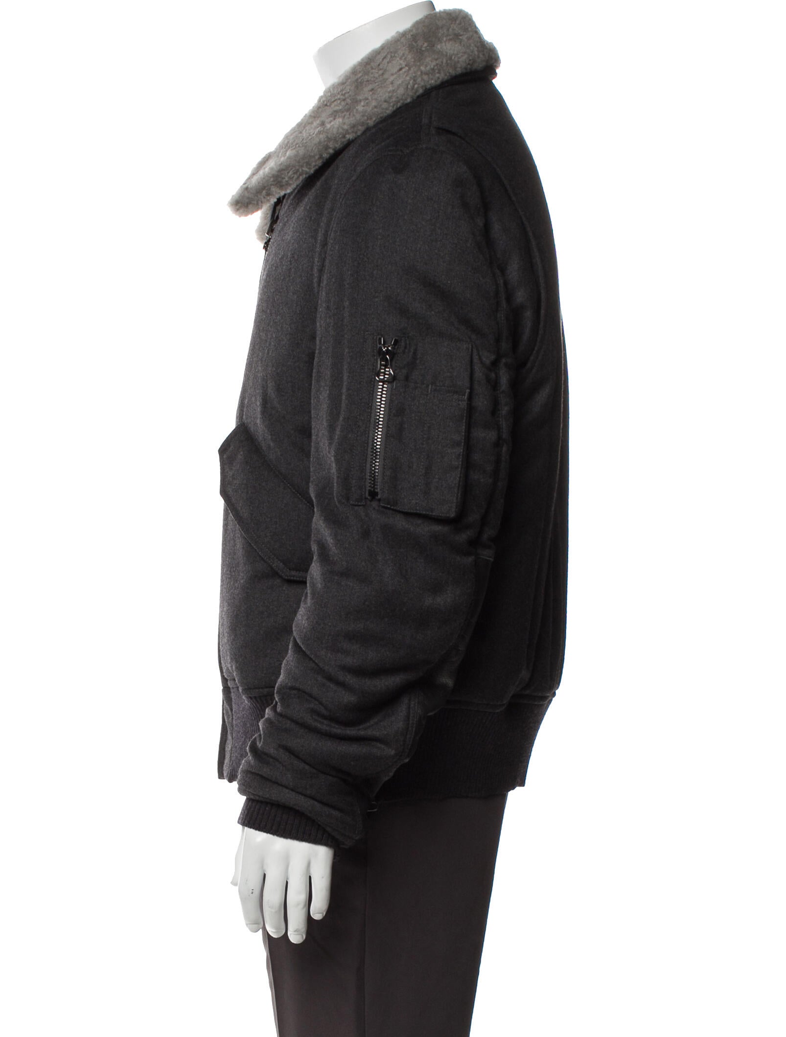 Lanvin Wool Bomber Jacket