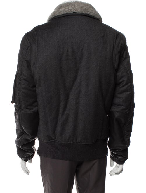 Lanvin Wool Bomber Jacket