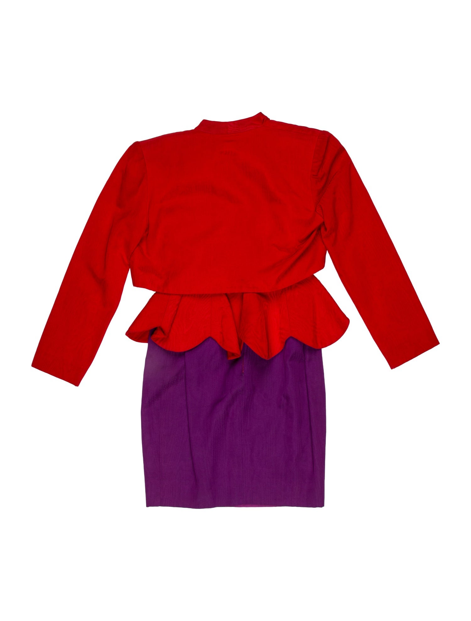 Lanvin Vintage Late 1980's - Early 1990's Dress Set