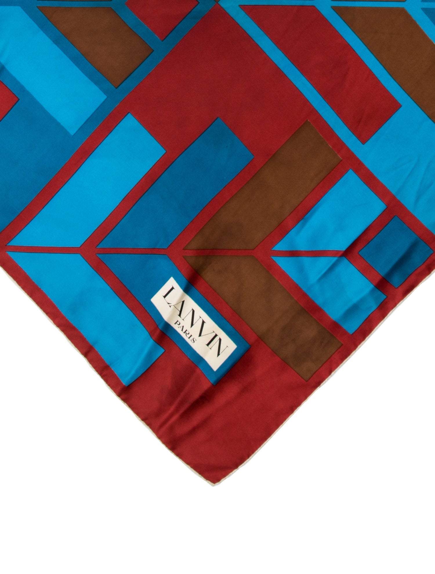 Lanvin Silk Printed Scarf