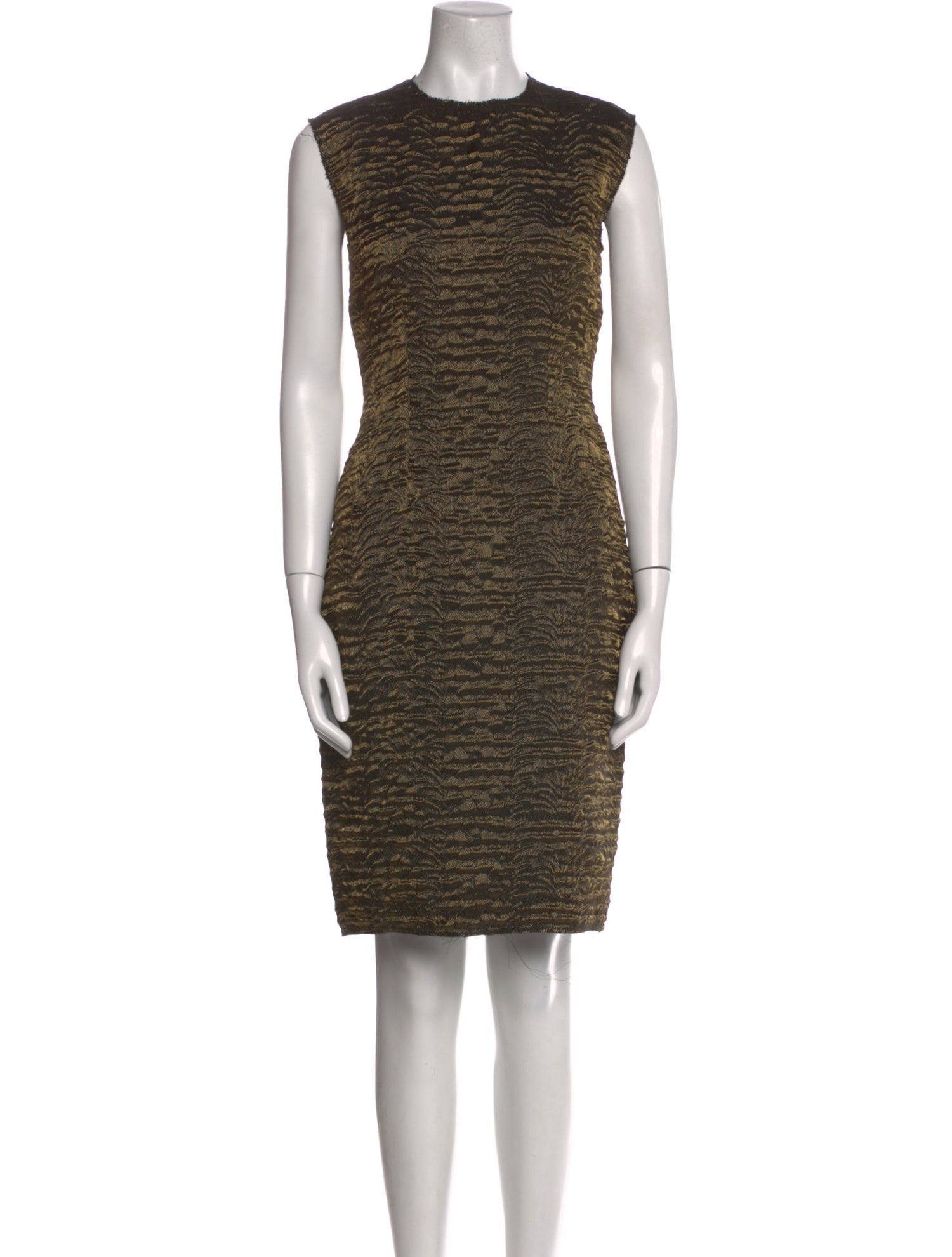 Lanvin Crew Neck Knee-Length Dress