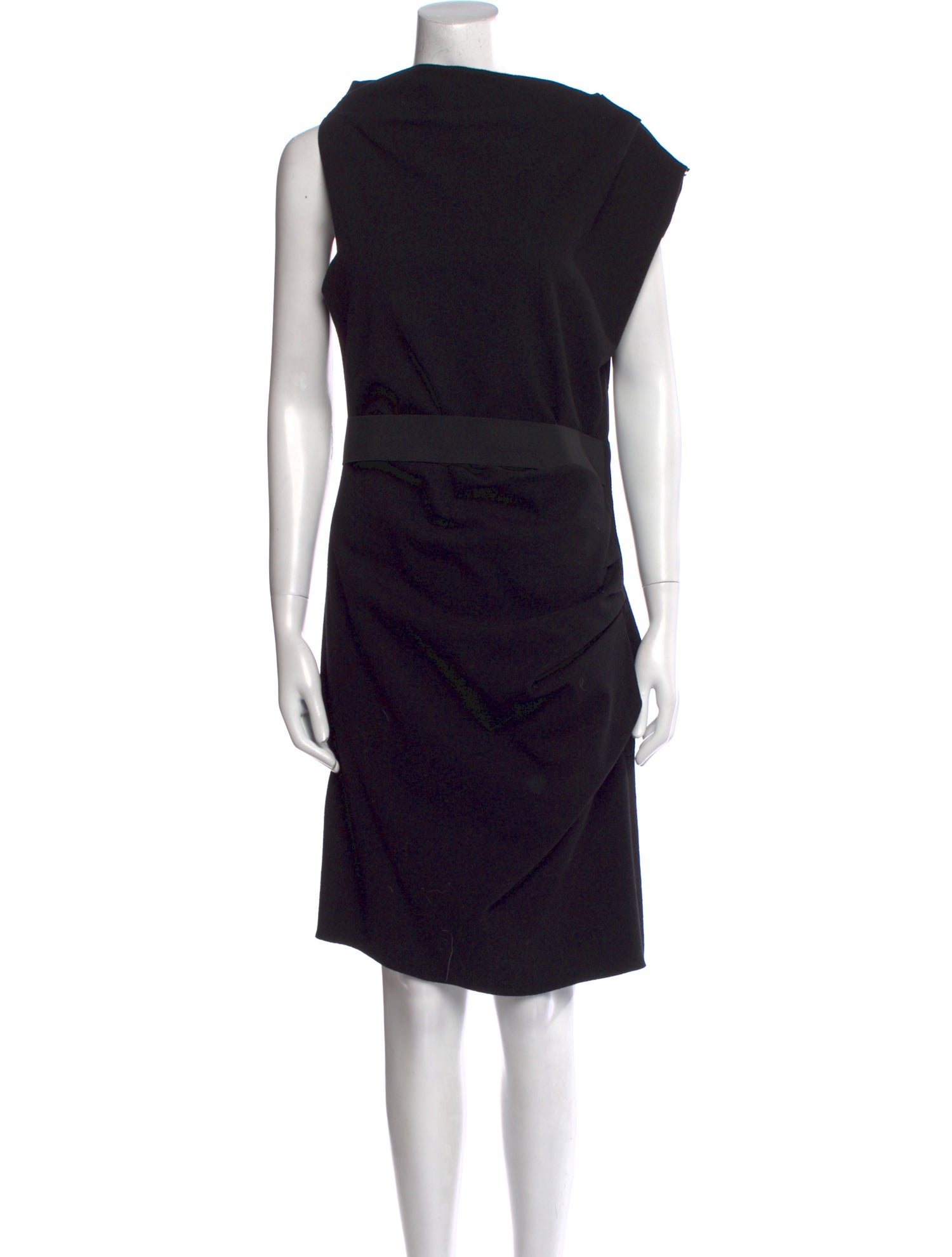 Lanvin Bateau Neckline Midi Length Dress