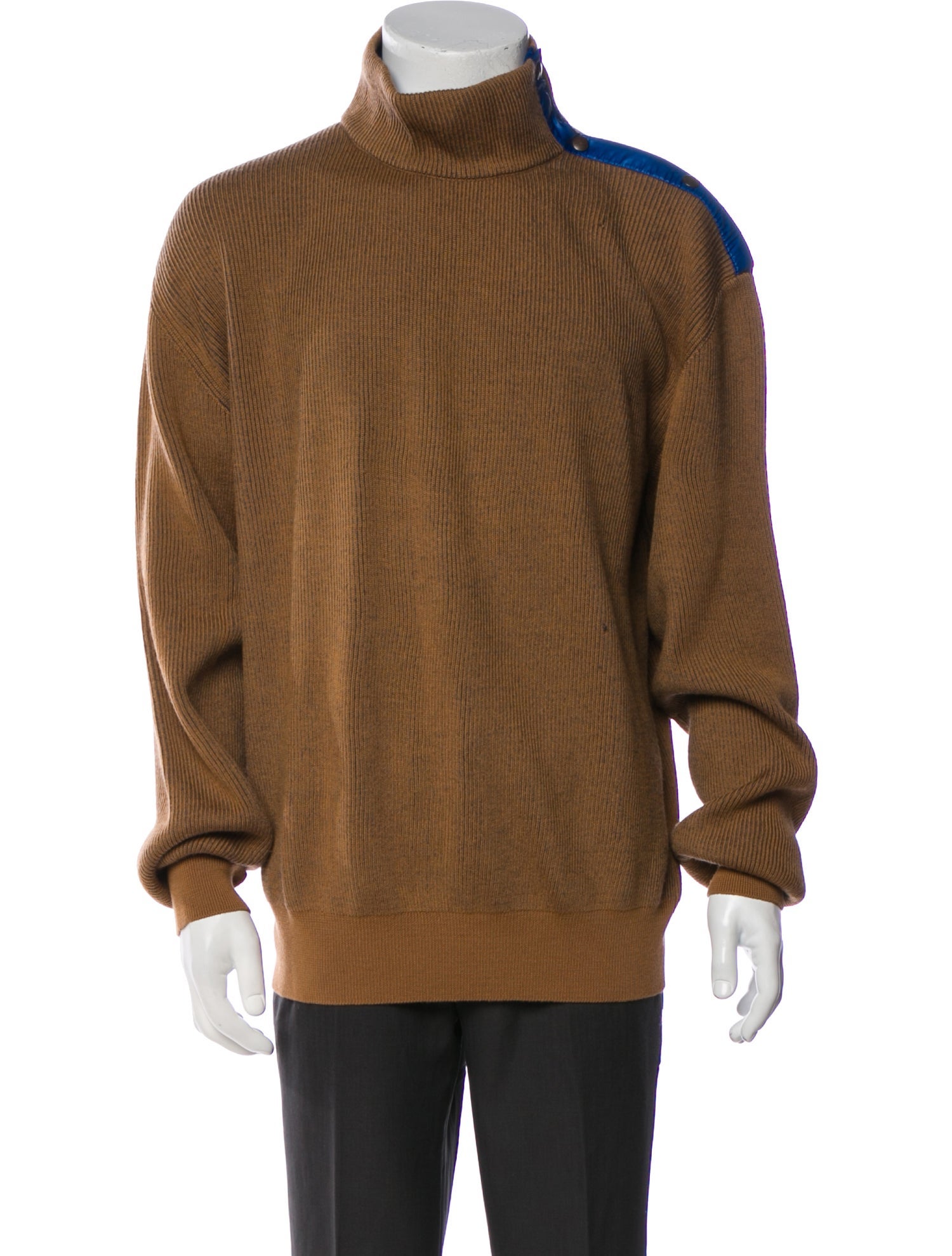 Lanvin Wool Mock Neck Pullover