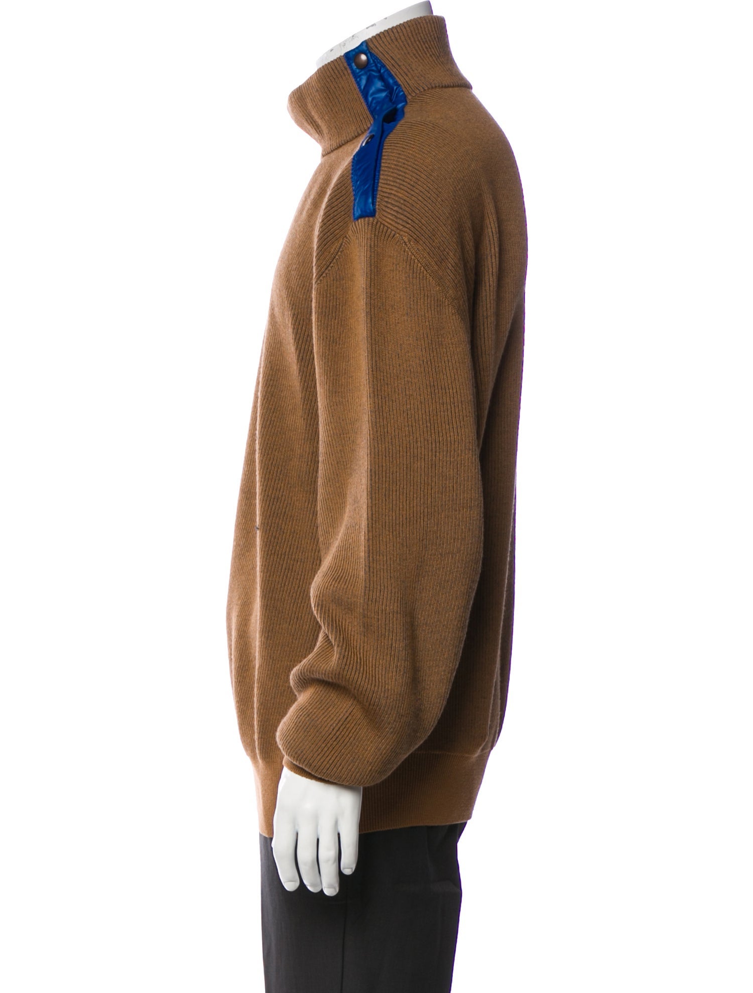 Lanvin Wool Mock Neck Pullover