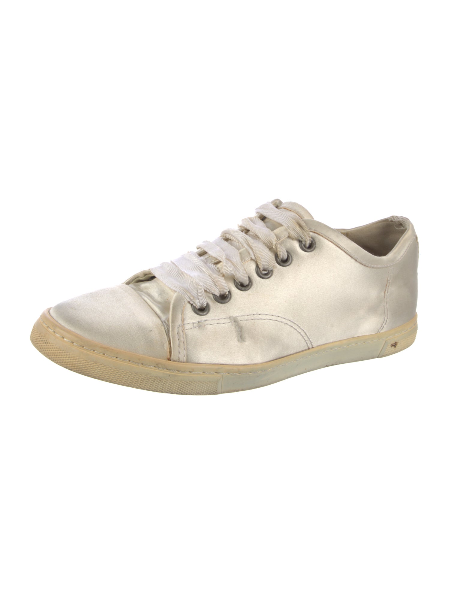 Lanvin Satin Sneakers