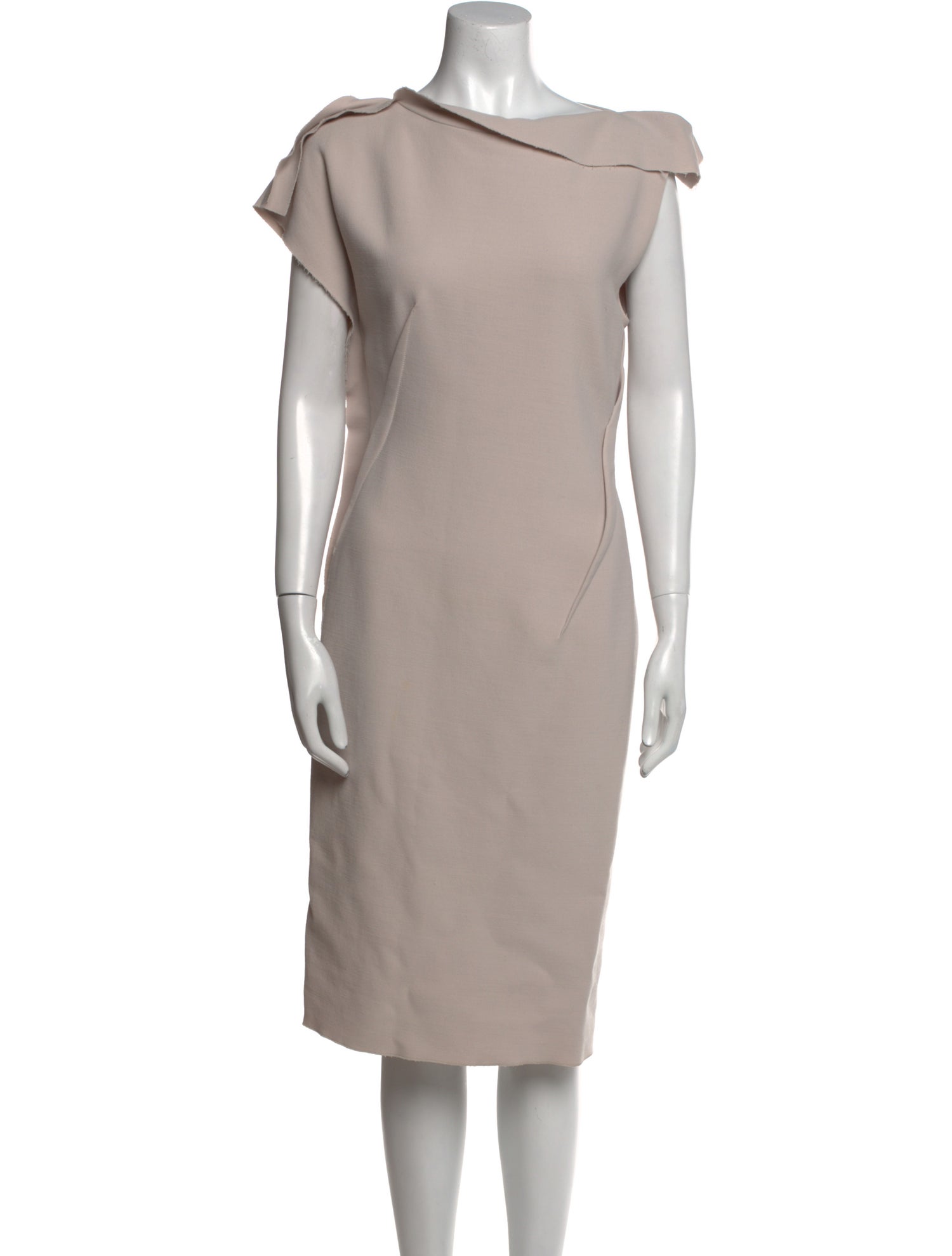 Lanvin Wool Midi Length Dress