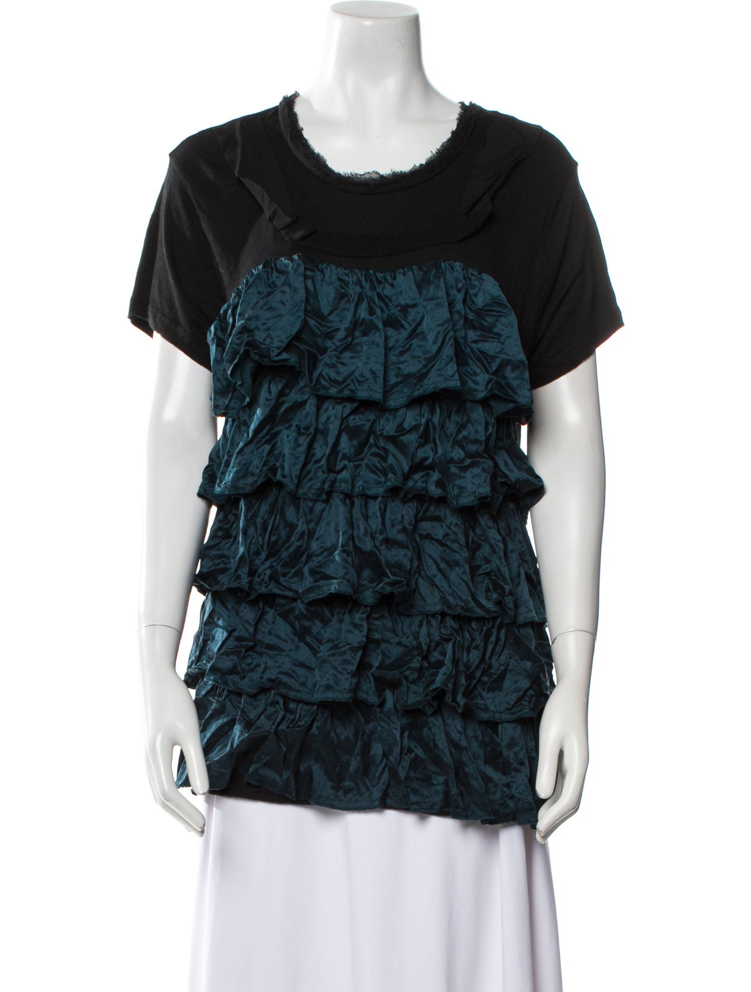 Lanvin Silk Printed T-Shirt