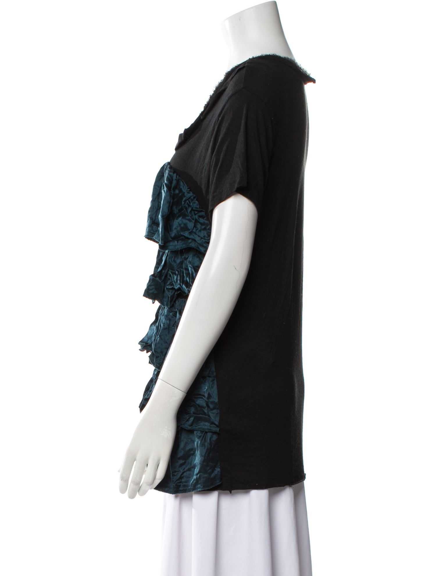 Lanvin Silk Printed T-Shirt