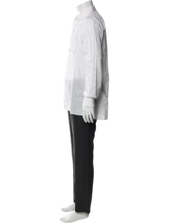 Lanvin Long Sleeve Tuxedo Shirt