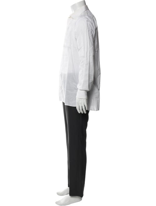 Lanvin Long Sleeve Tuxedo Shirt