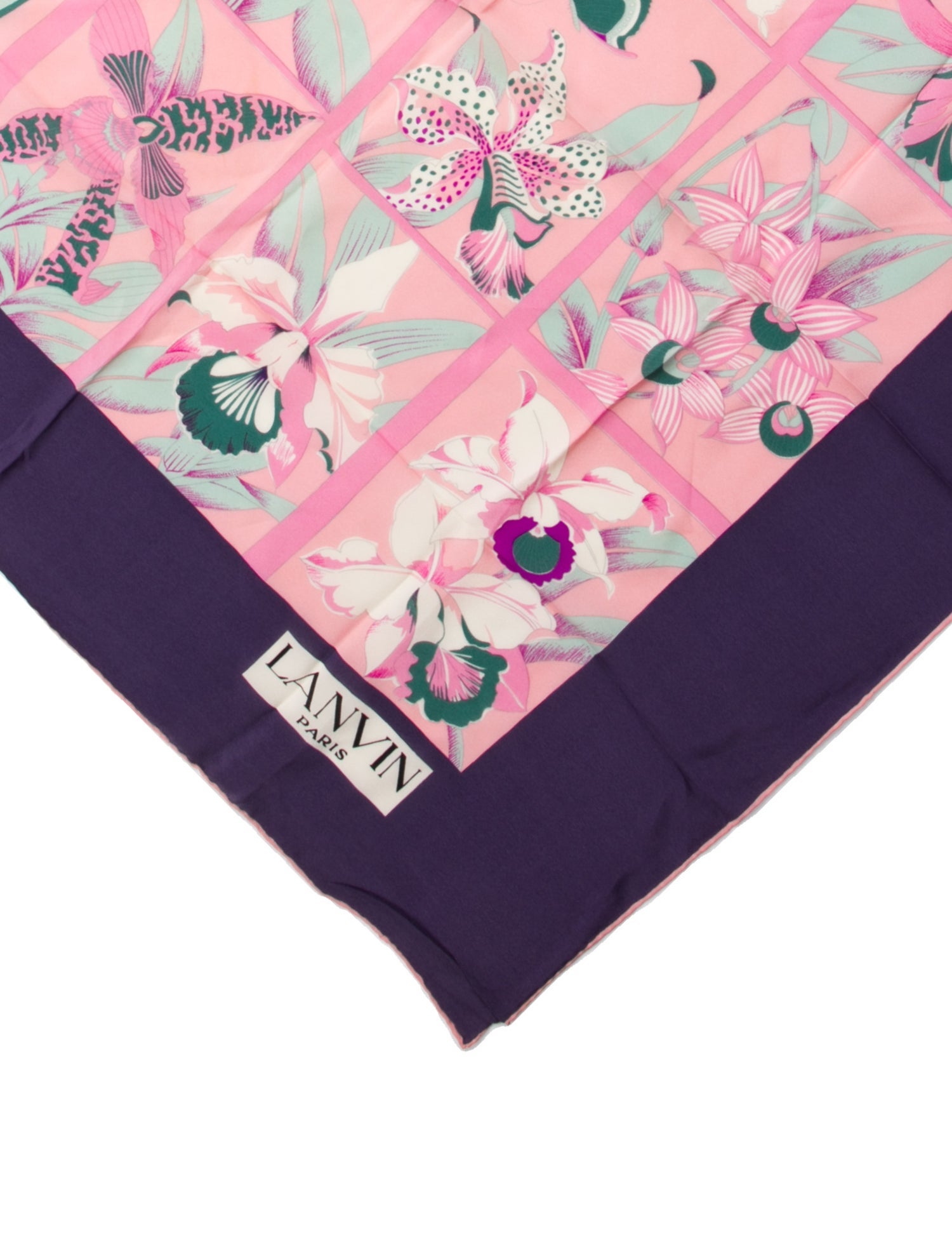 Lanvin Silk Printed Scarf