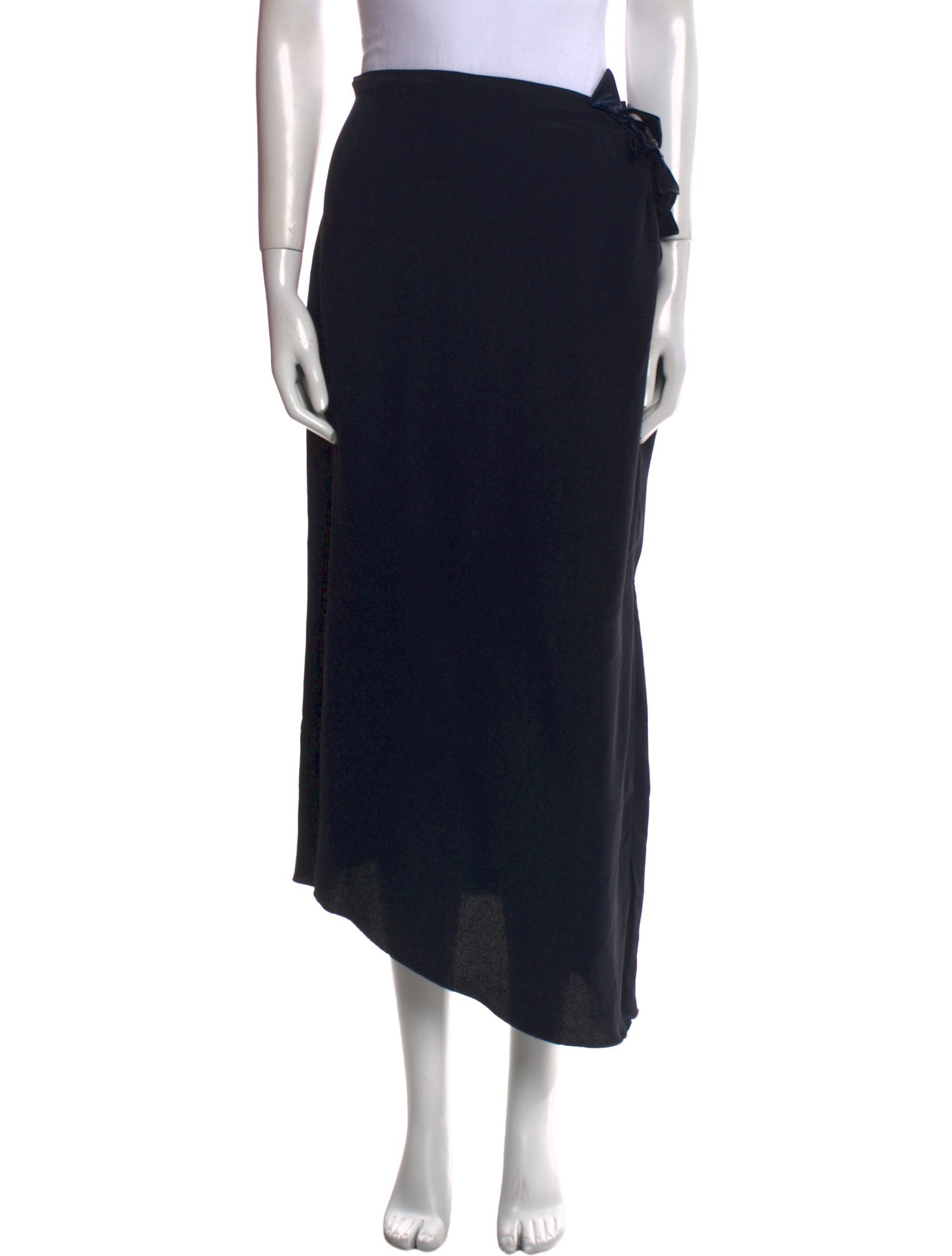 Lanvin Silk Long Skirt