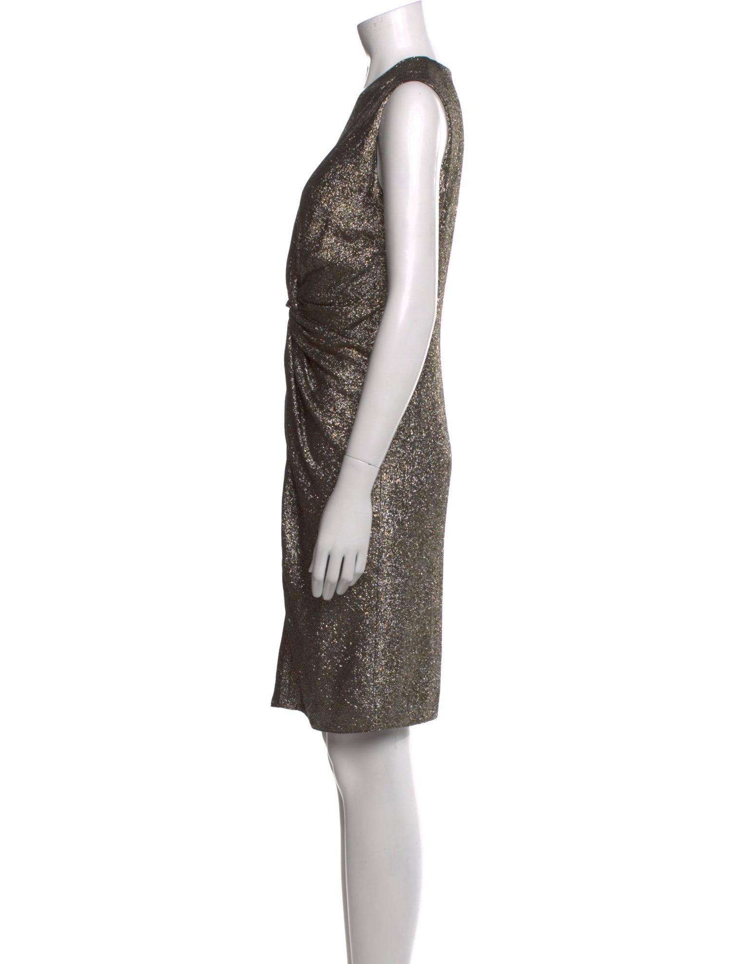Lanvin Silk Knee-Length Dress