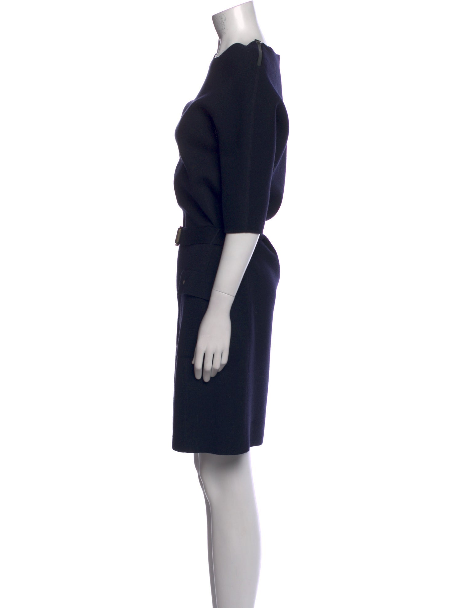 Lanvin Wool Knee-Length Dress