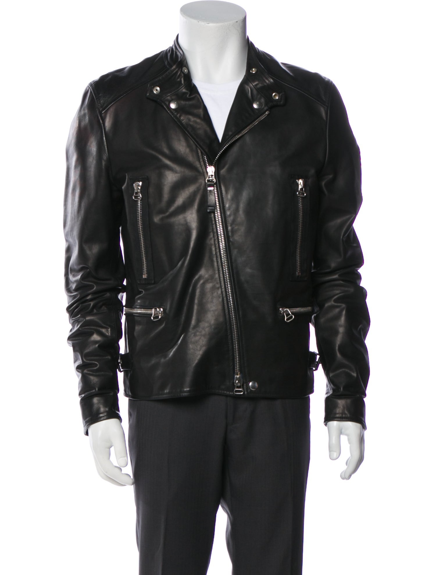Lanvin Calfskin Moto Jacket