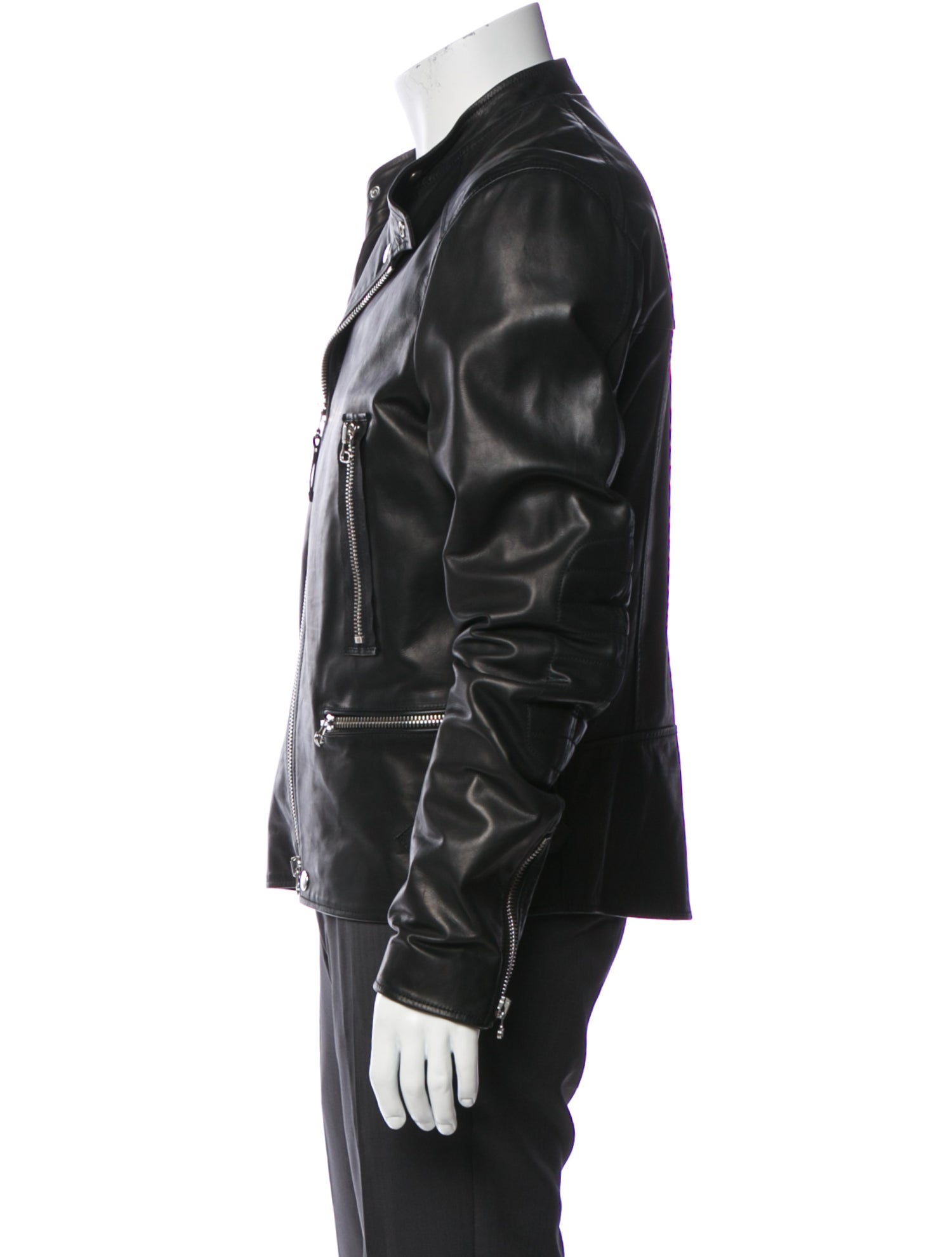 Lanvin Calfskin Moto Jacket