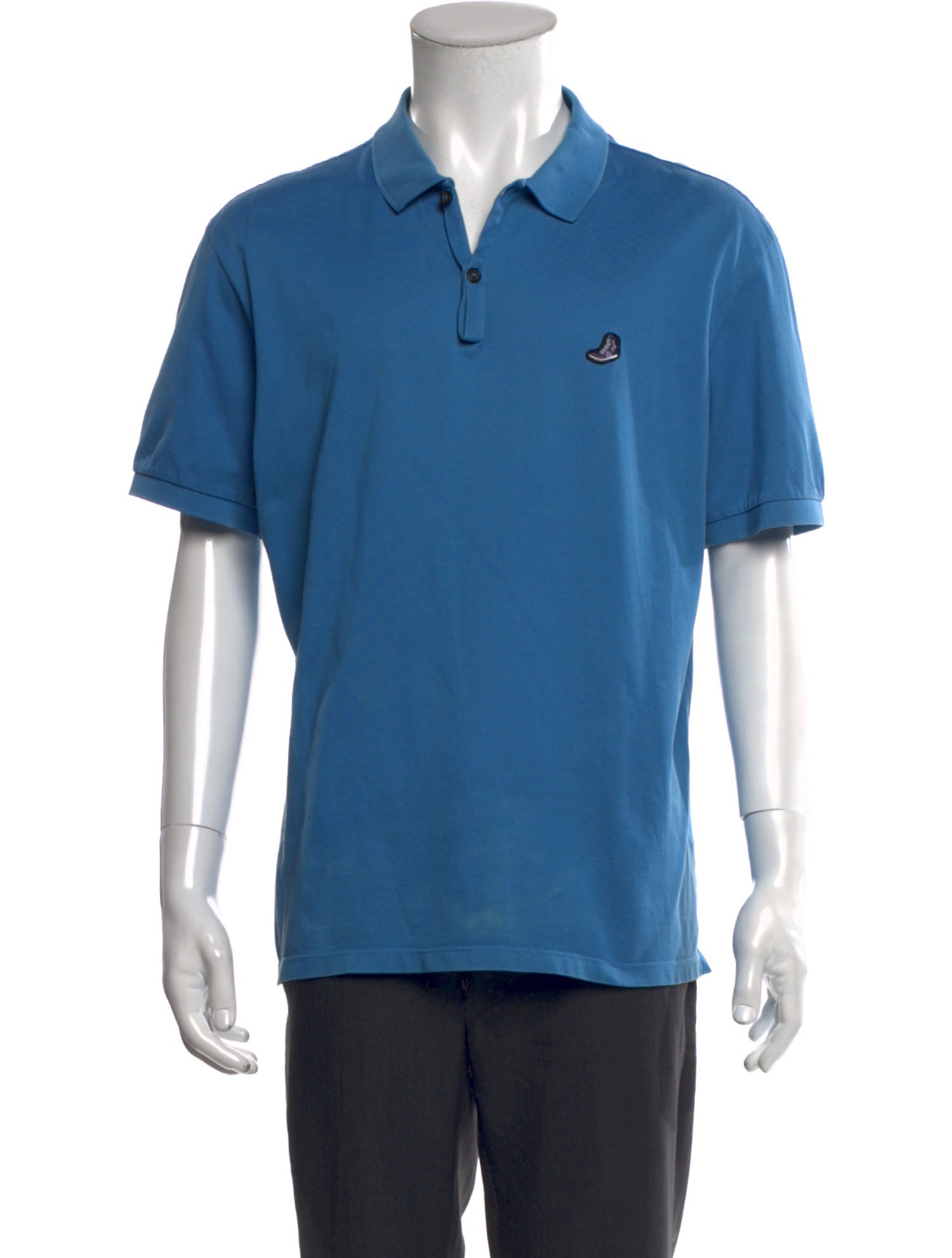 Lanvin Collar Short Sleeve Polo Shirt