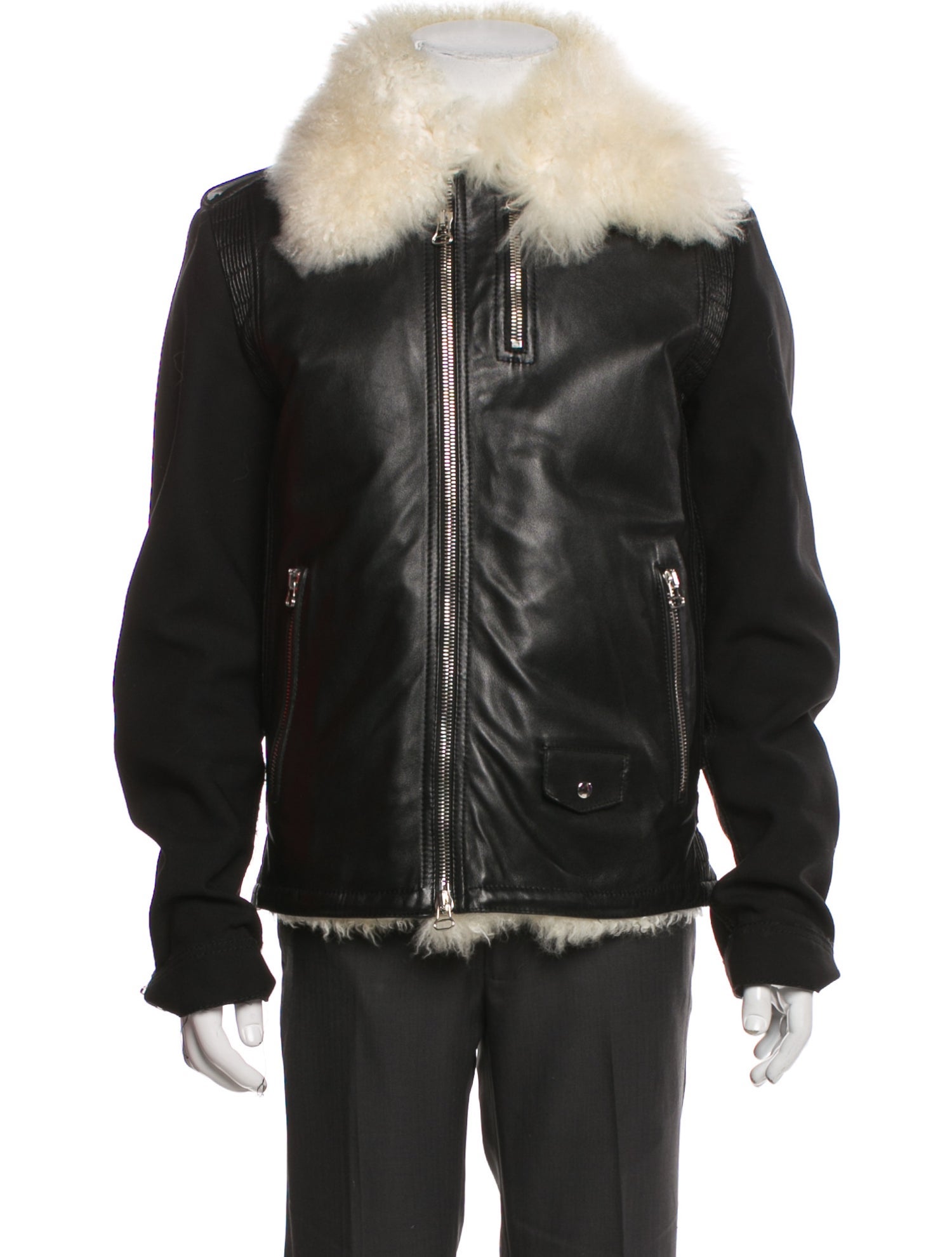 Lanvin Lambskin Moto Jacket