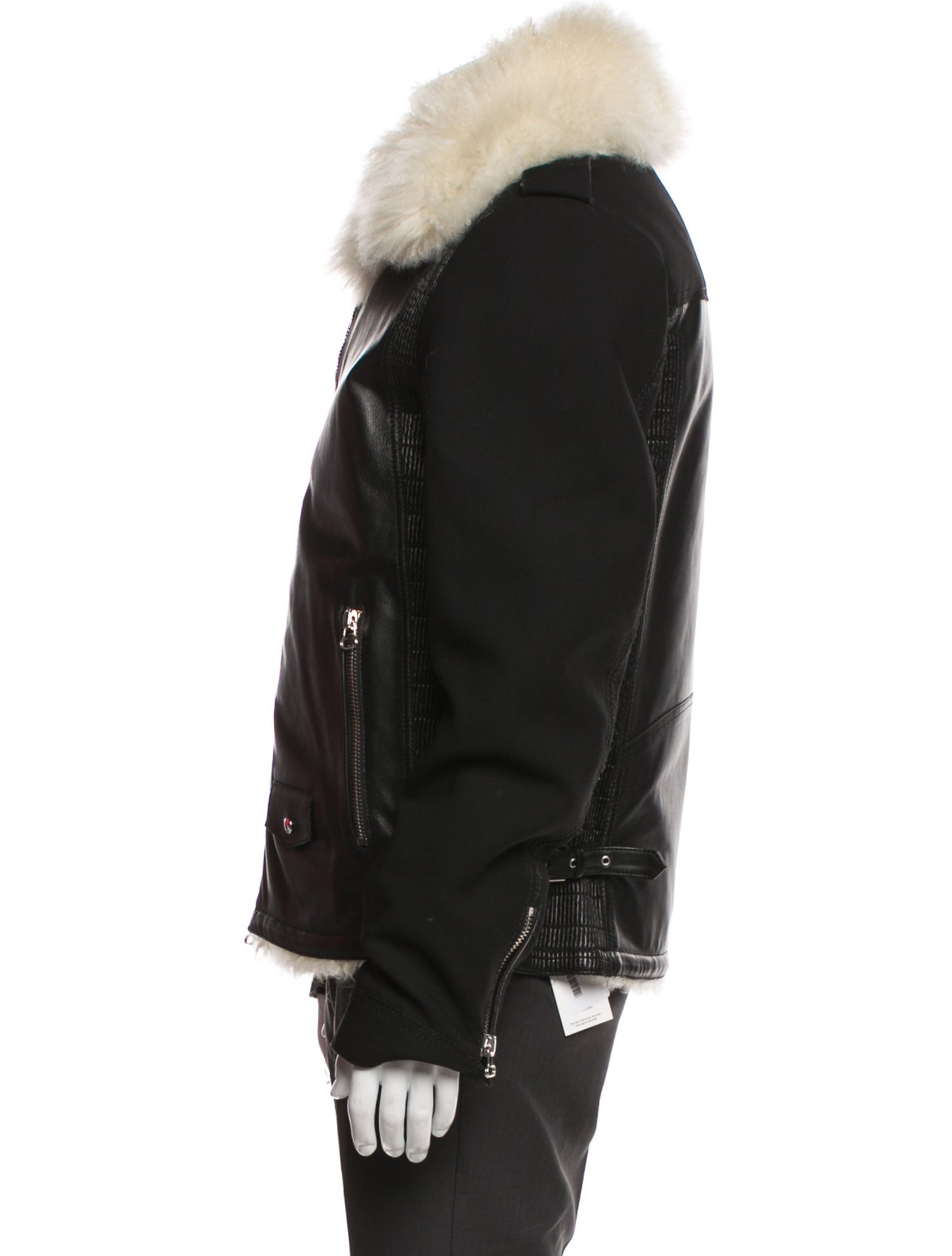 Lanvin Lambskin Moto Jacket
