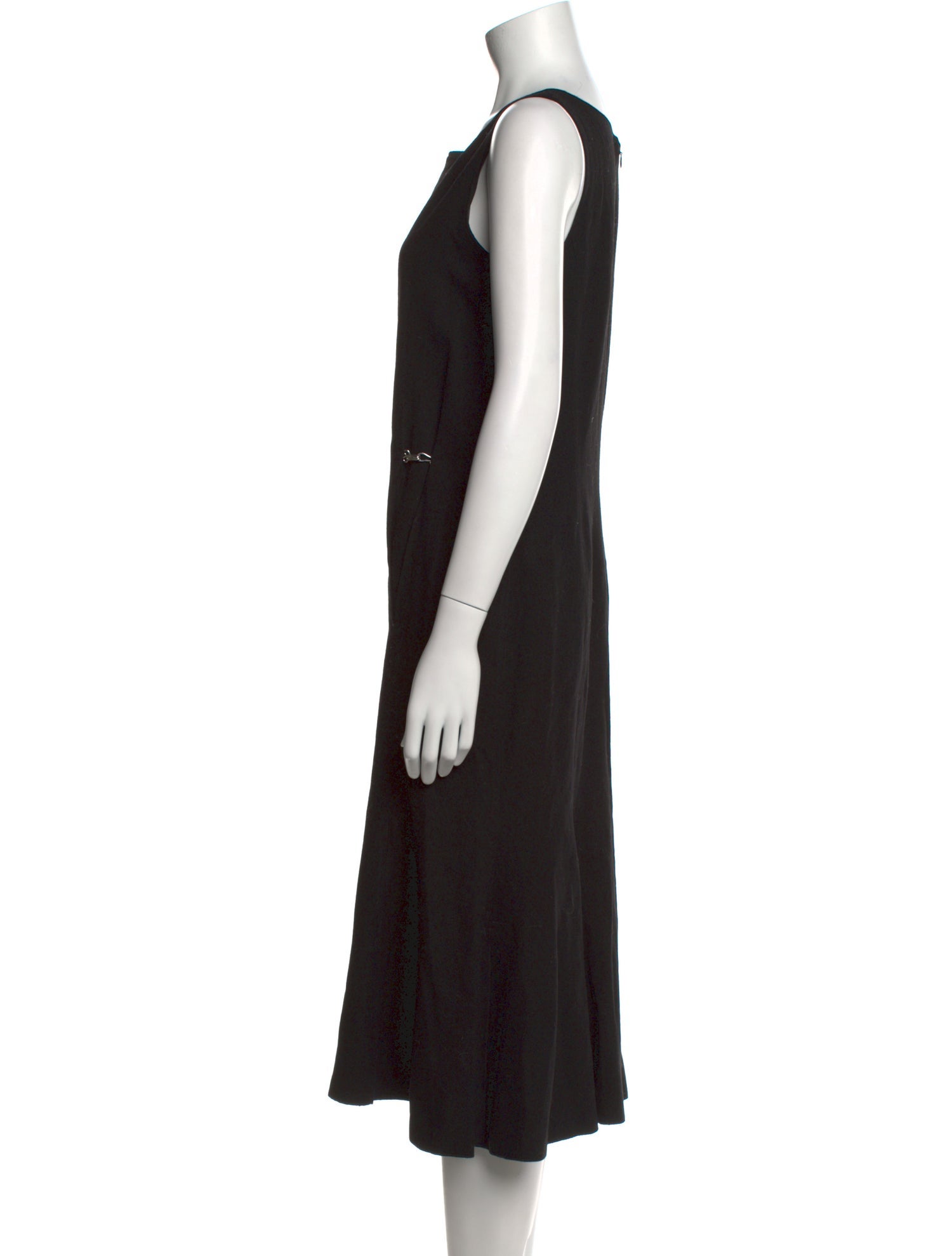 Lanvin Wool Midi Length Dress