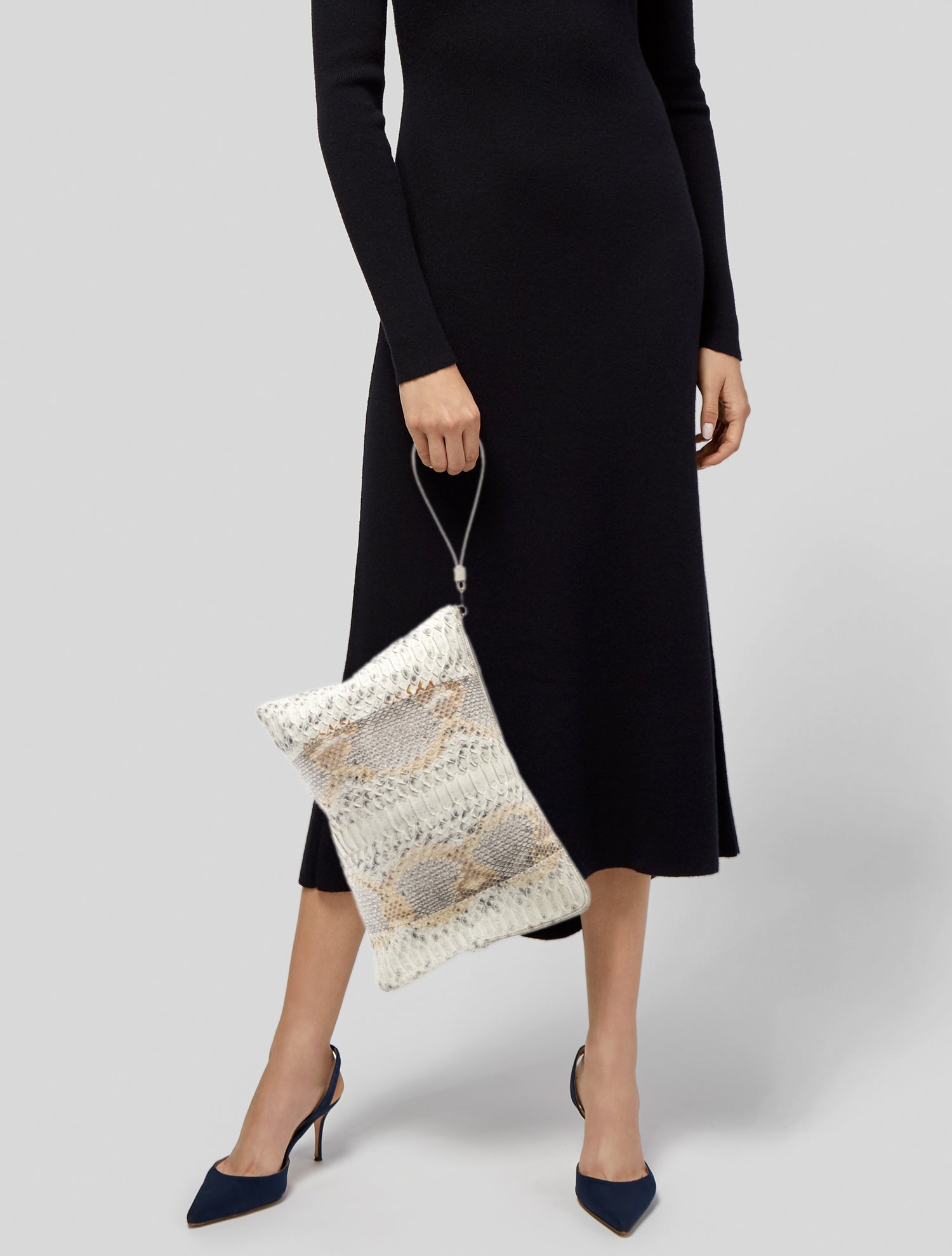 Lanvin Leather Clutch