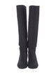 Lanvin Embossed Leather Boots