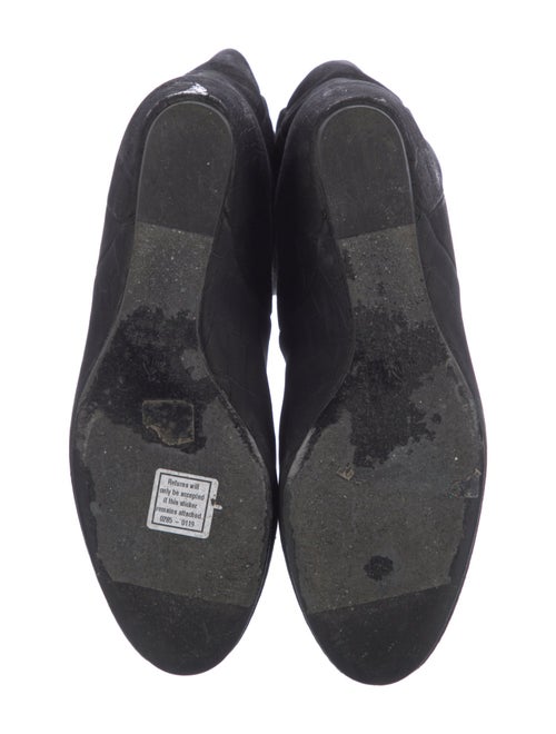 Lanvin Embossed Leather Boots