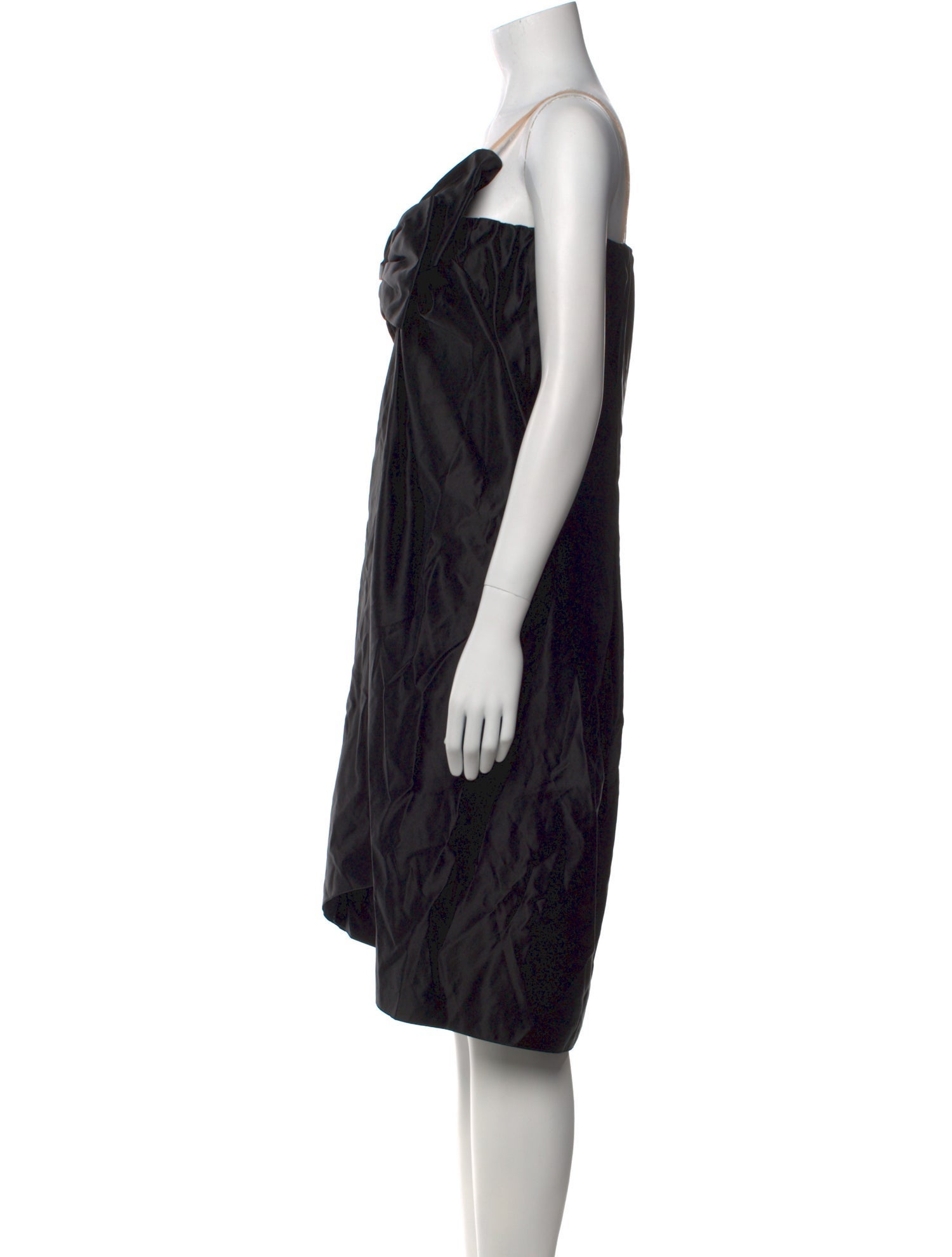 Lanvin V-Neck Knee-Length Dress