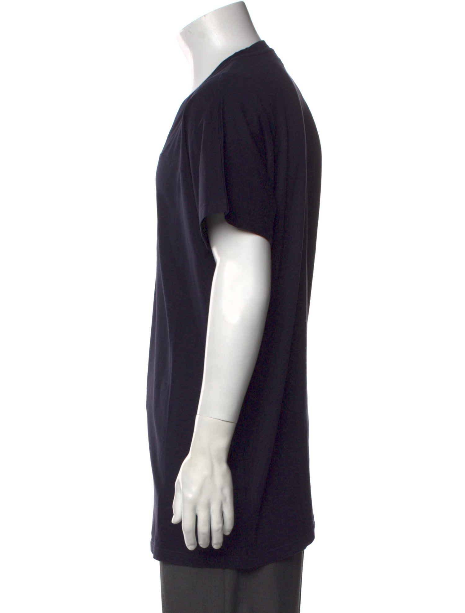 Lanvin V-Neck Short Sleeve T-Shirt