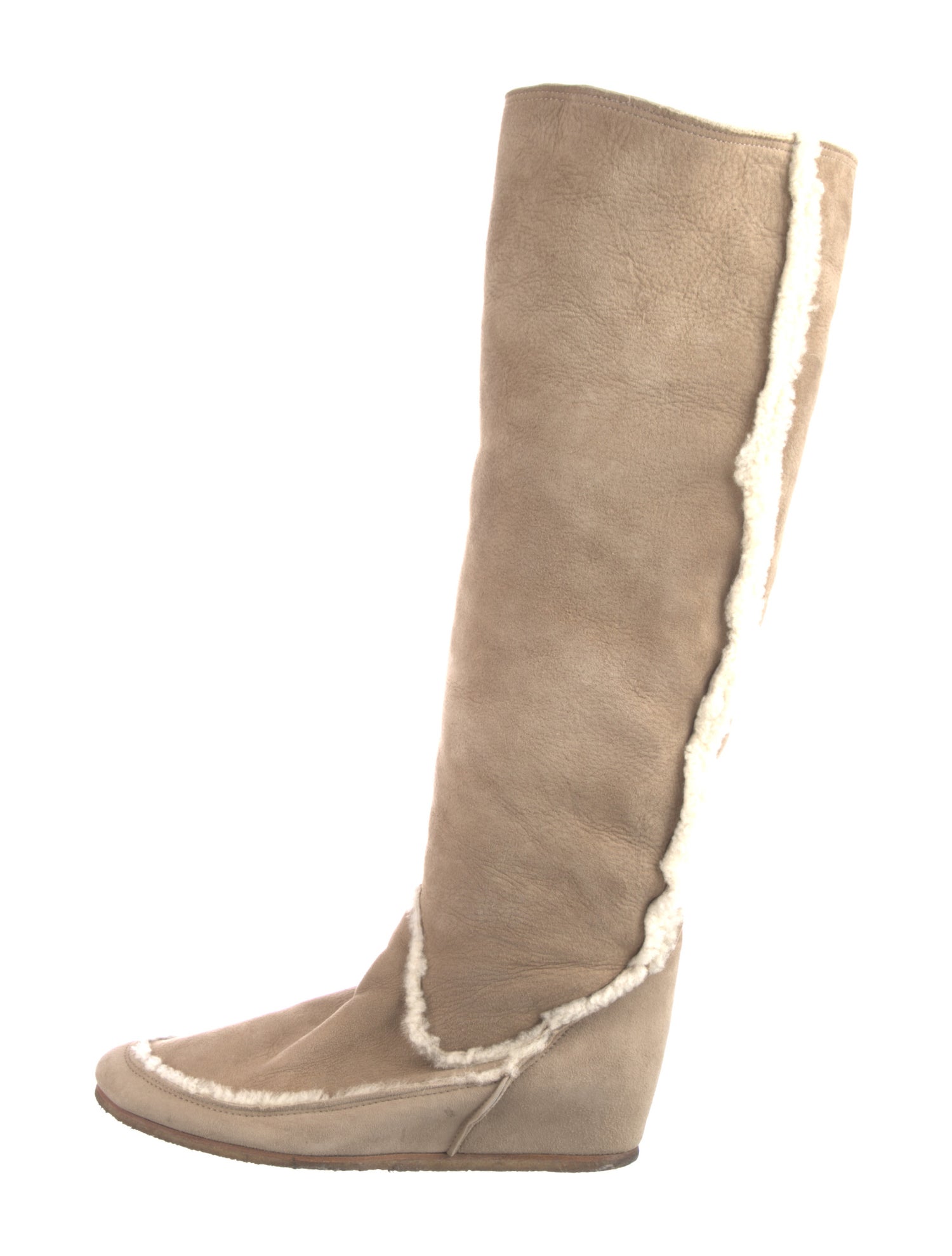 Lanvin Shearling Boots