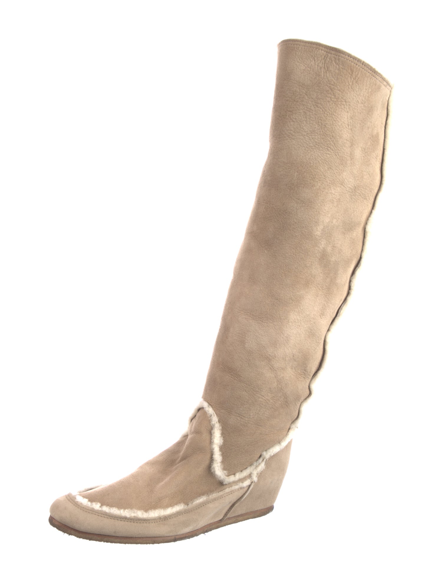 Lanvin Shearling Boots