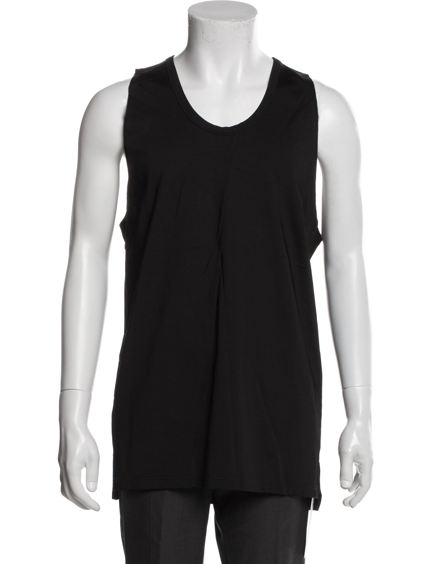 Lanvin Scoop Neck Sleeveless T-Shirt