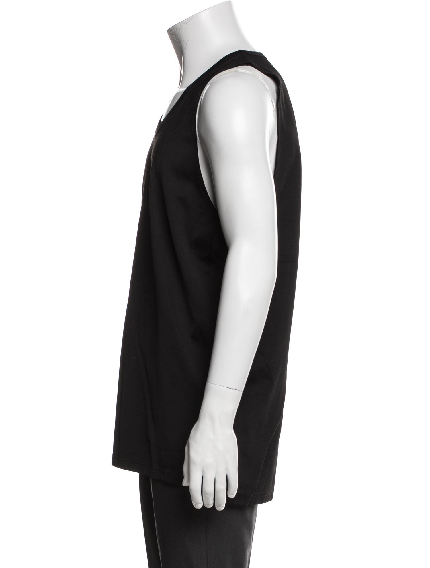 Lanvin Scoop Neck Sleeveless T-Shirt