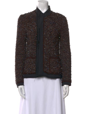 Lanvin Wool Mock Neck Sweater