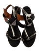 Lanvin Leather T-Strap Sandals