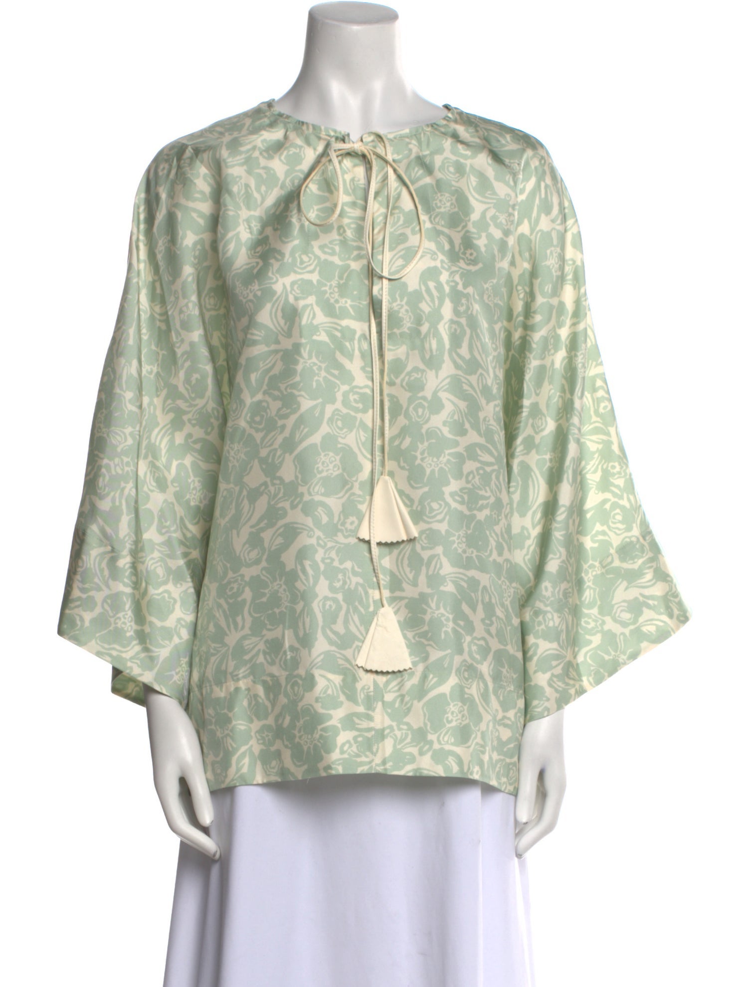 Lanvin Silk Printed Blouse
