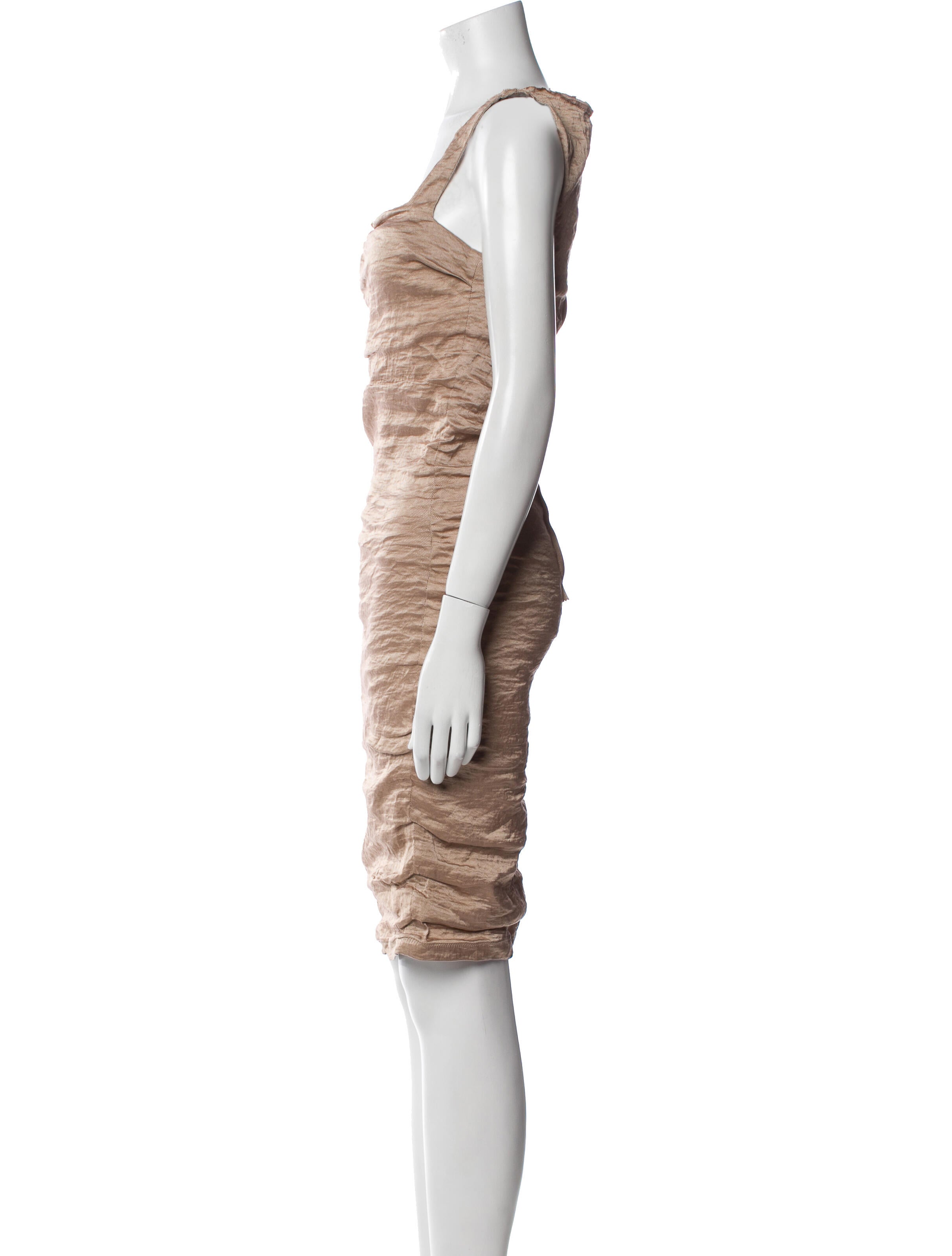 Lanvin Silk Knee-Length Dress